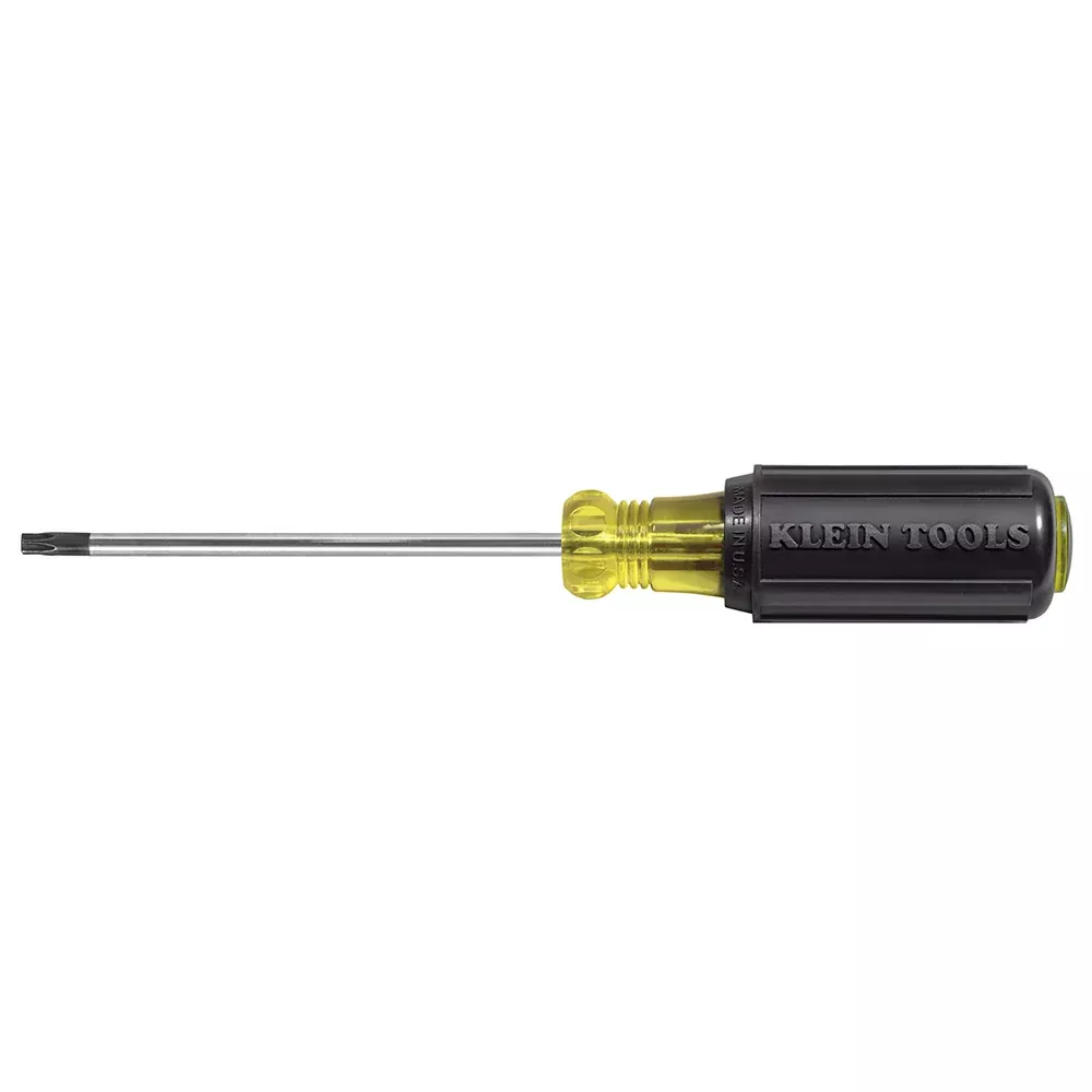 Klein Tools 19544 T25 TORX Screwdriver, Round Shank, Cushion Grip