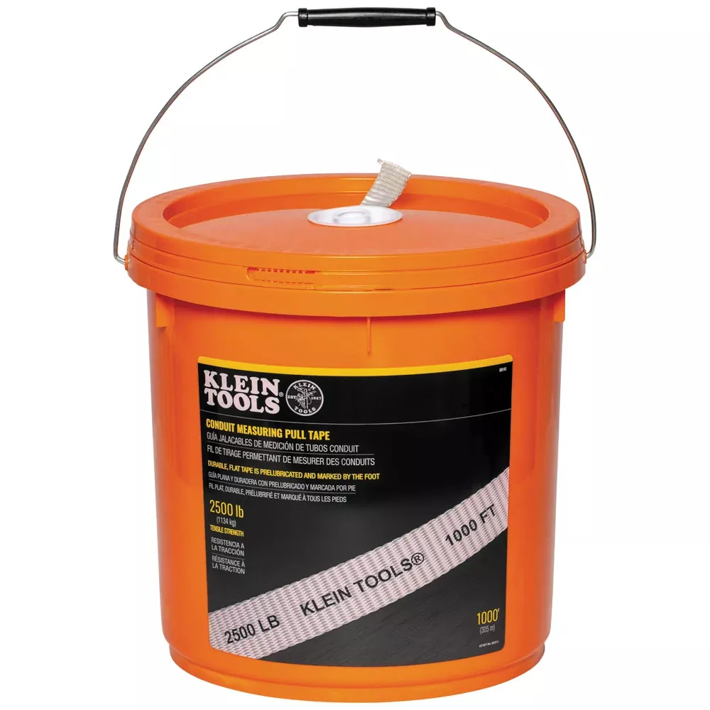 Klein Tools 2500 lb X 1000' Conduit Measuring Pull Tape