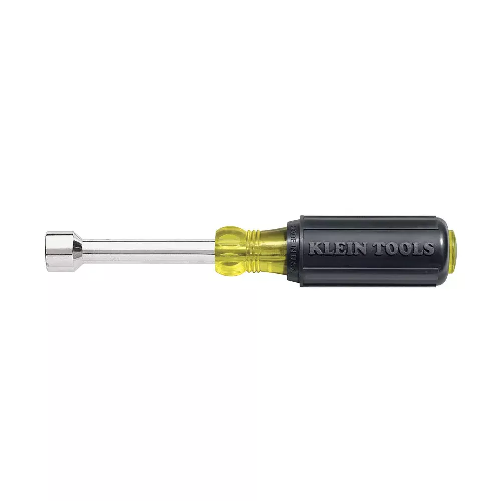 KLEIN TOOLS | 3/8-Inch Nut Driver with 3-Inch Hollow Shaft | #630-3/8