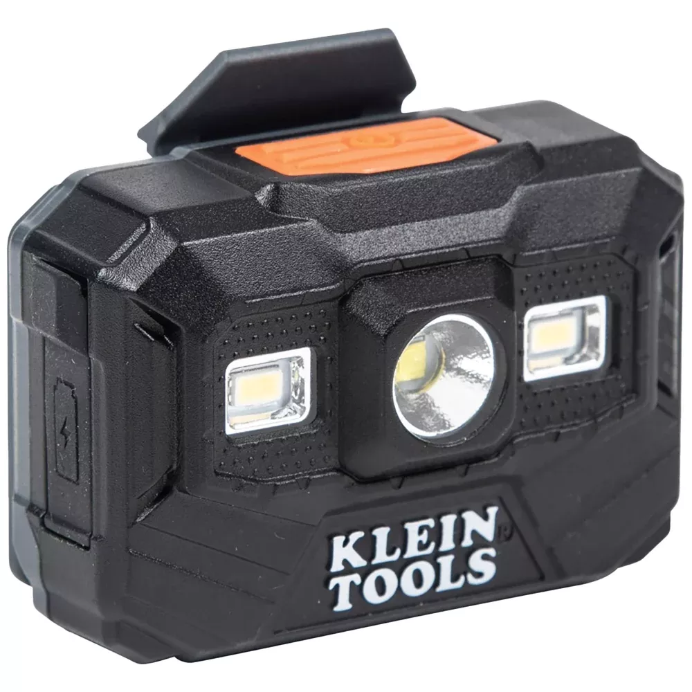 Klein Tools 300 Lumens All-Day Runtime Rechargeable Headlamp & Work Light
