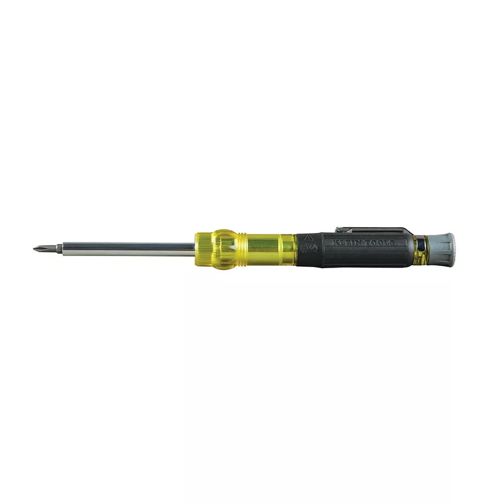 Klein Tools 32614 Screwdriver, Precision Electronics 4-in-1 Pocket Screwdriver
