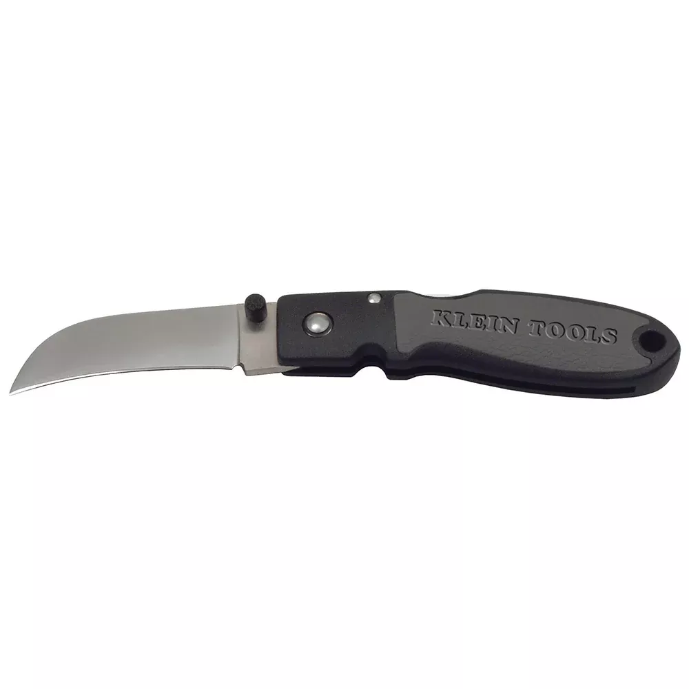 Klein Tools 44004 Lightweight Lockback Knife 2-1/2-Inch Black