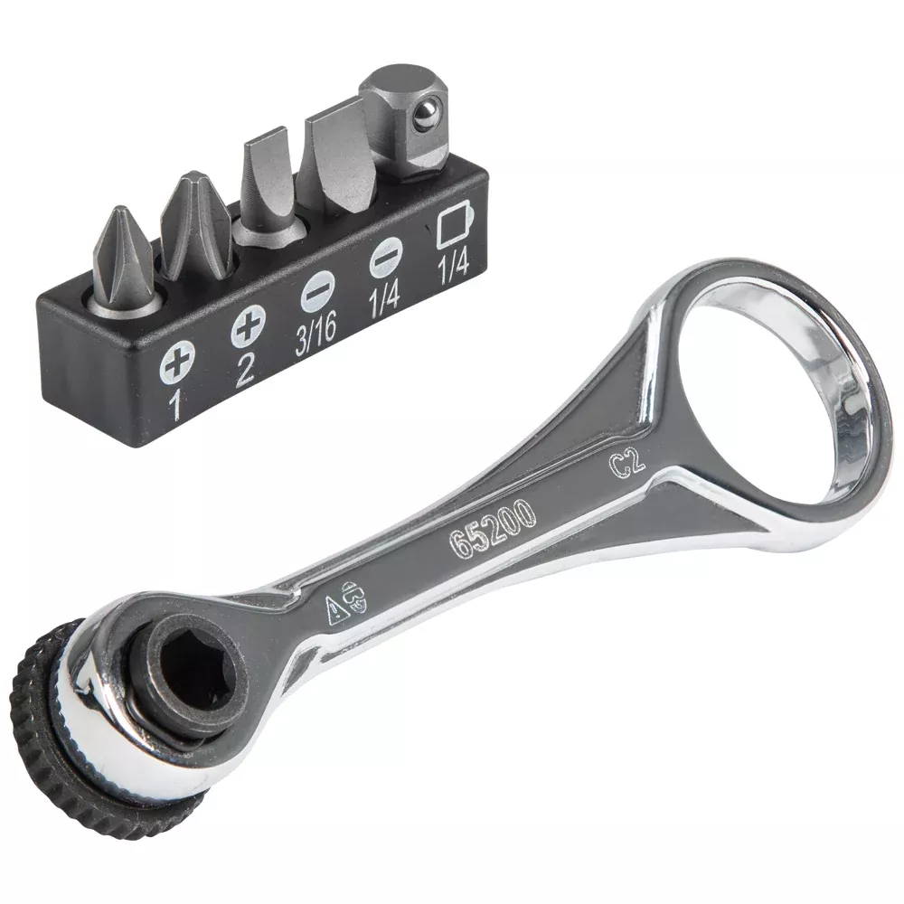 Klein Tools 5 PC. Slim-Profile Mini Ratchet Set
