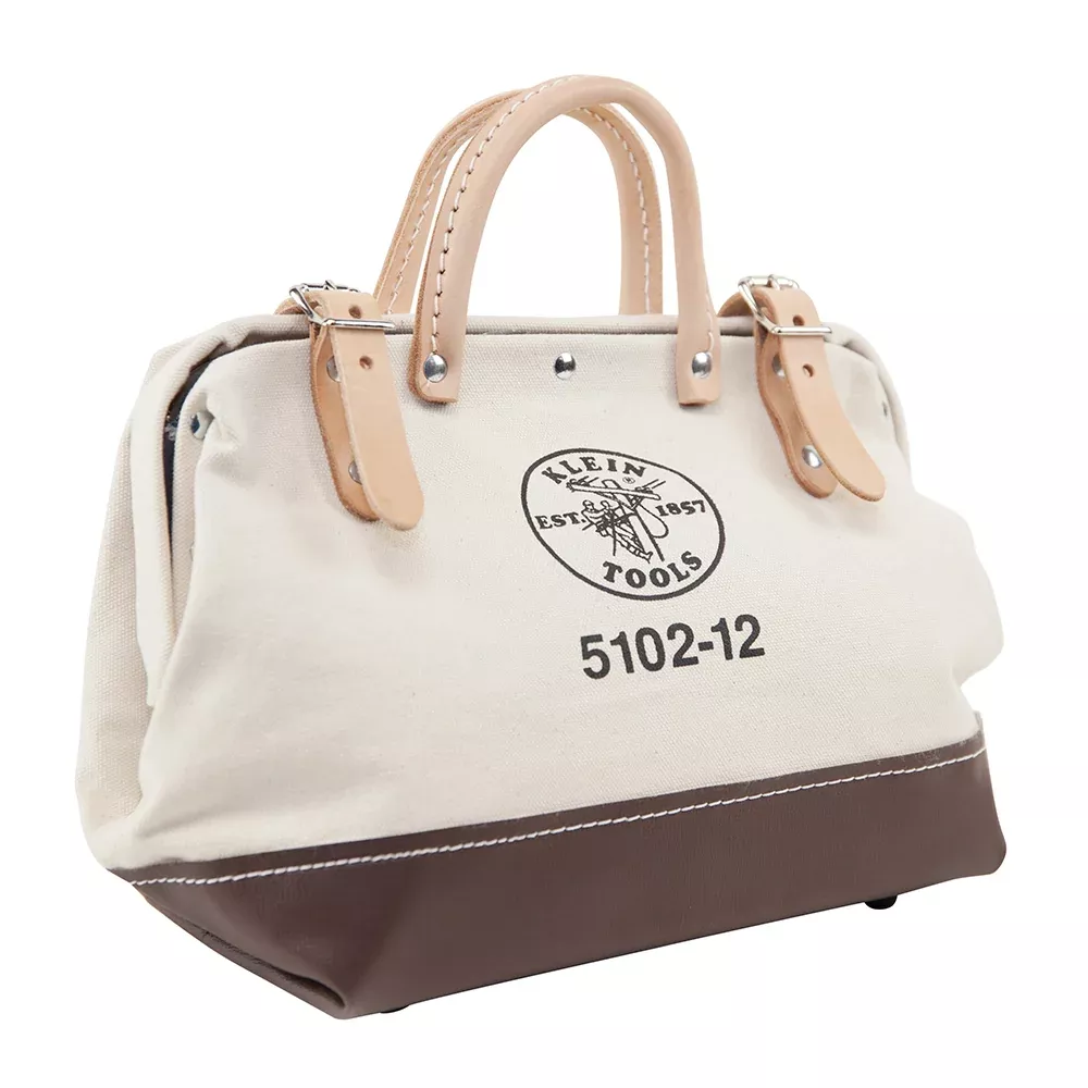 Klein Tools 5102-12 Canvas Tool Bag, 12-Inch