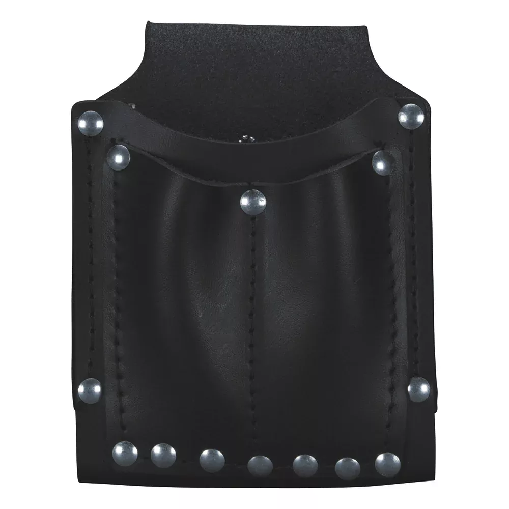 Klein Tools 5145 Utility Pouch, 3-Pocket, Leather