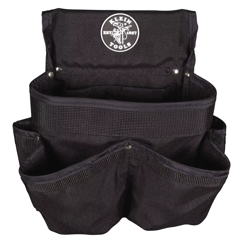 Klein Tools 5718 Powerline Series Tool Pouch with 8 Oversized Pockets
