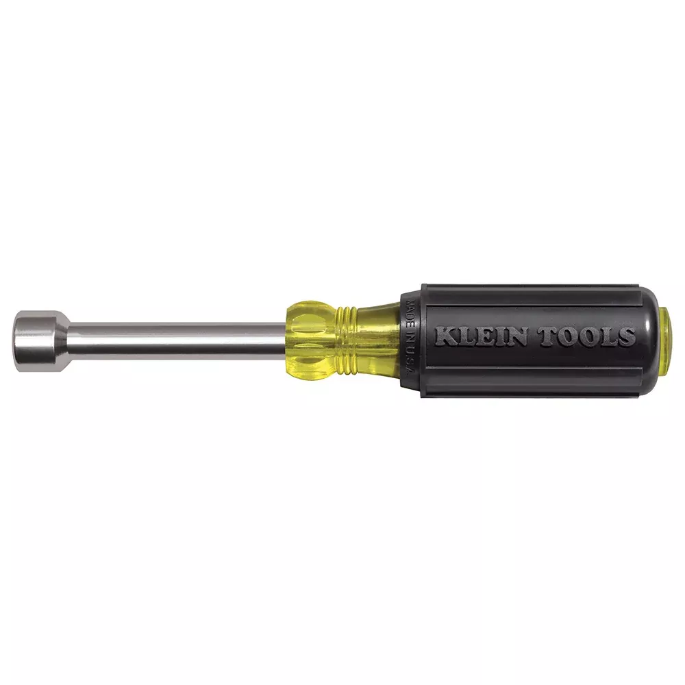 Klein Tools 630-1/2M Nut Driver, 1/2-Inch Magnetic Tip, 3-Inch Shaft