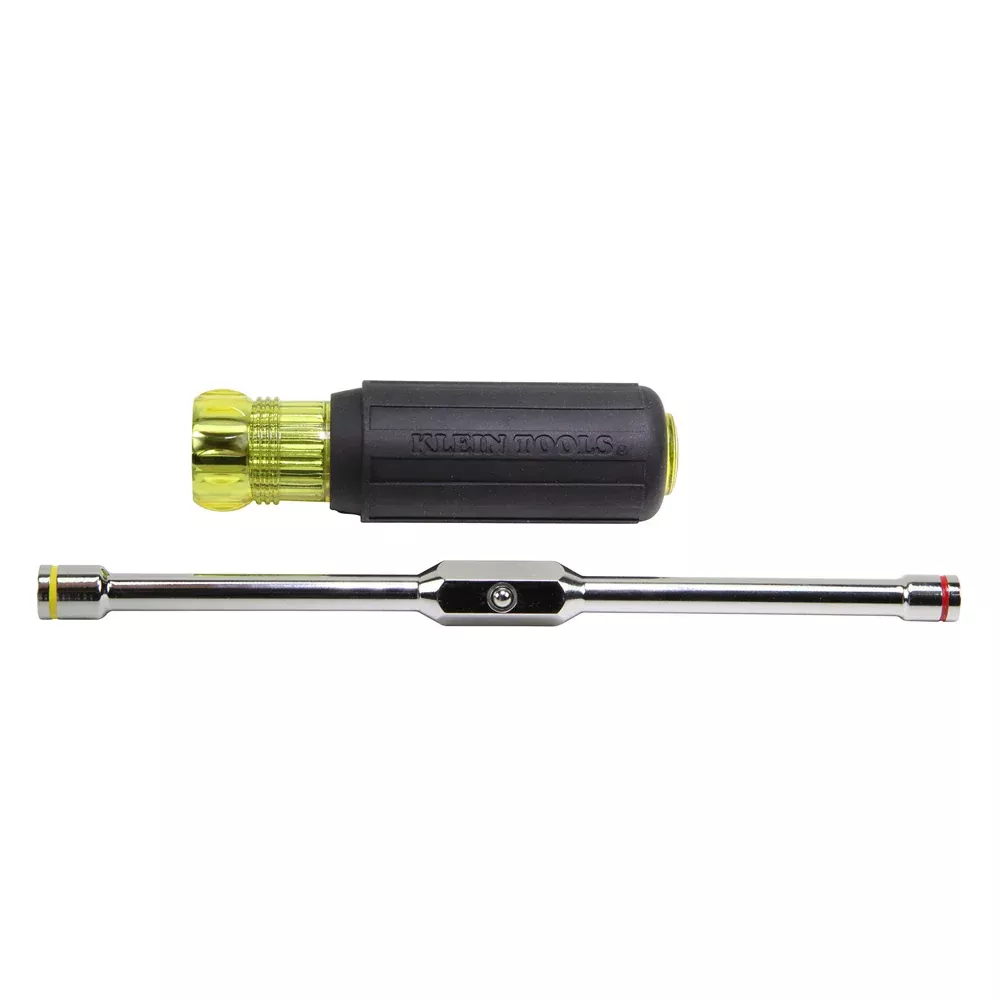 Klein Tools 65064 2-in-1 Nut Driver, Hex Head, 1/4-Inch and 5/16-Inch