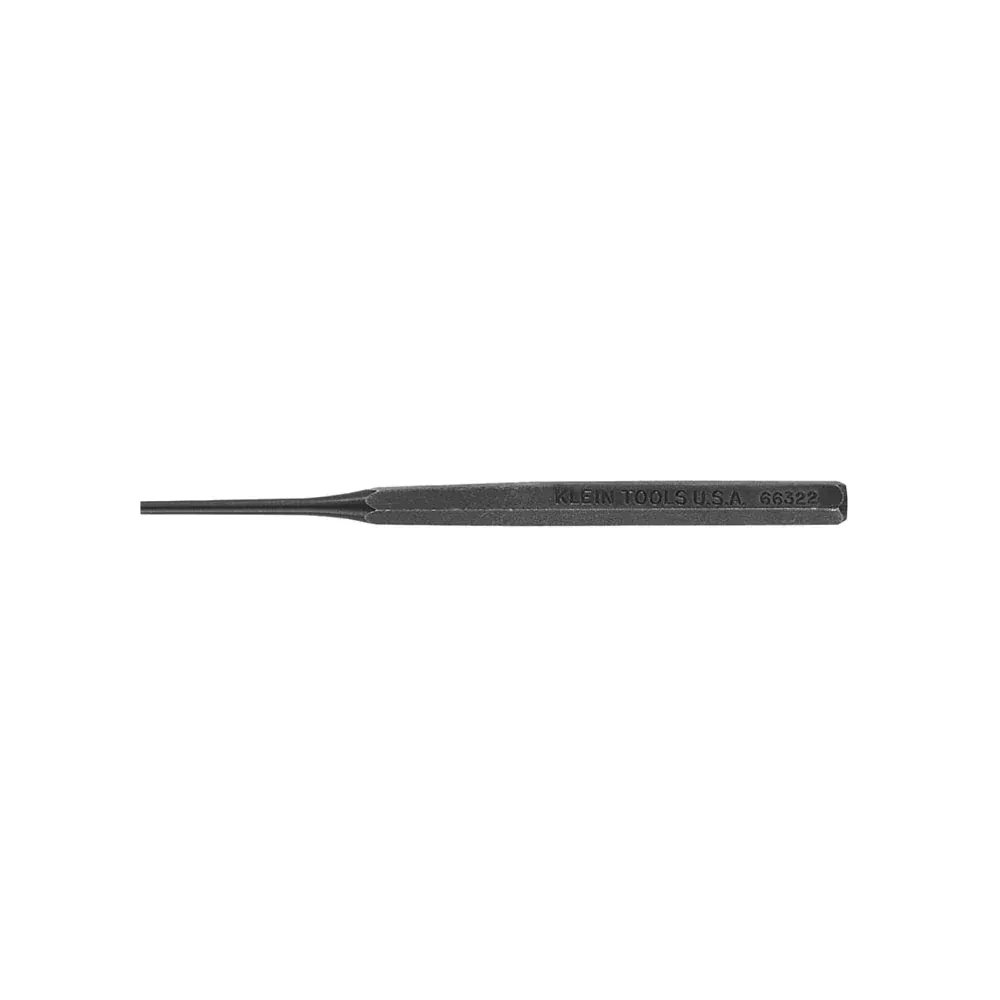 Klein Tools 66322 Pin Punch, 1/8-Inch Point Diameter, 5-Inch