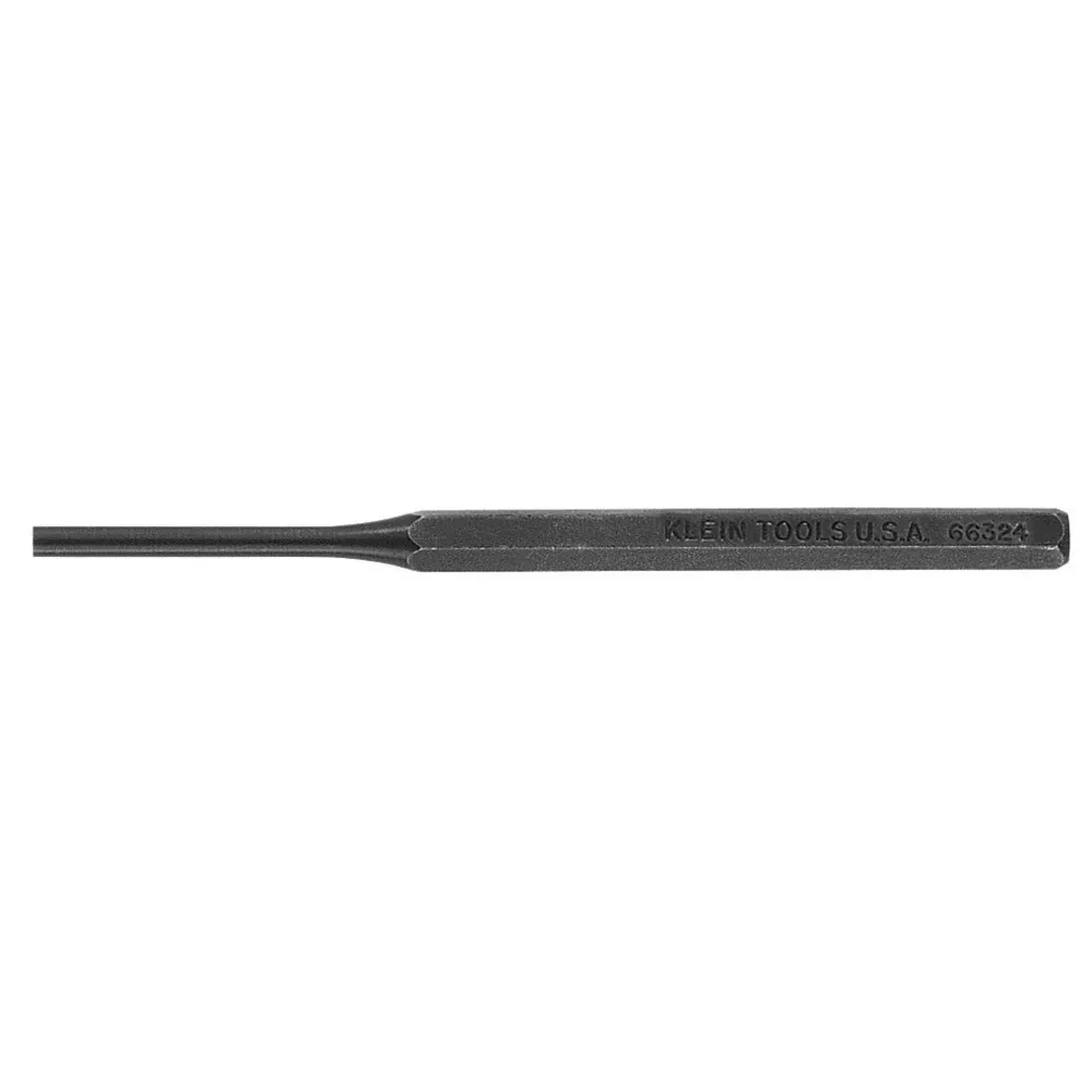 Klein Tools 66324 Pin Punch, 3/16-Inch Point Diameter, 5-1/2-Inch