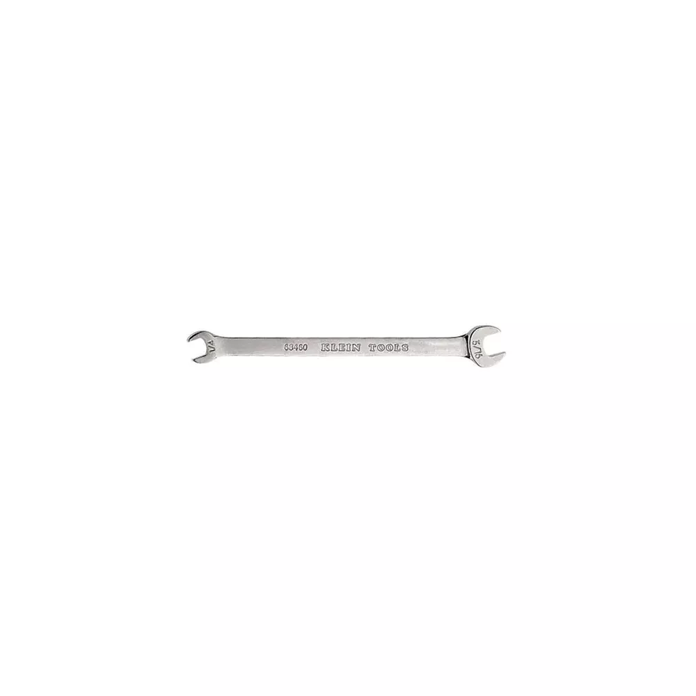 Klein Tools 68460 Open-End Wrench 1/4-Inch, 5/16-Inch Ends