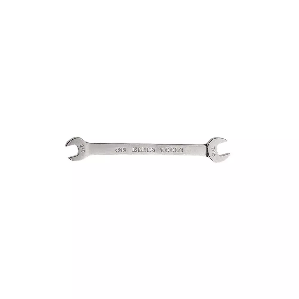 Klein Tools 68461 Open-End Wrench 3/8-Inch, 7/16-Inch Ends