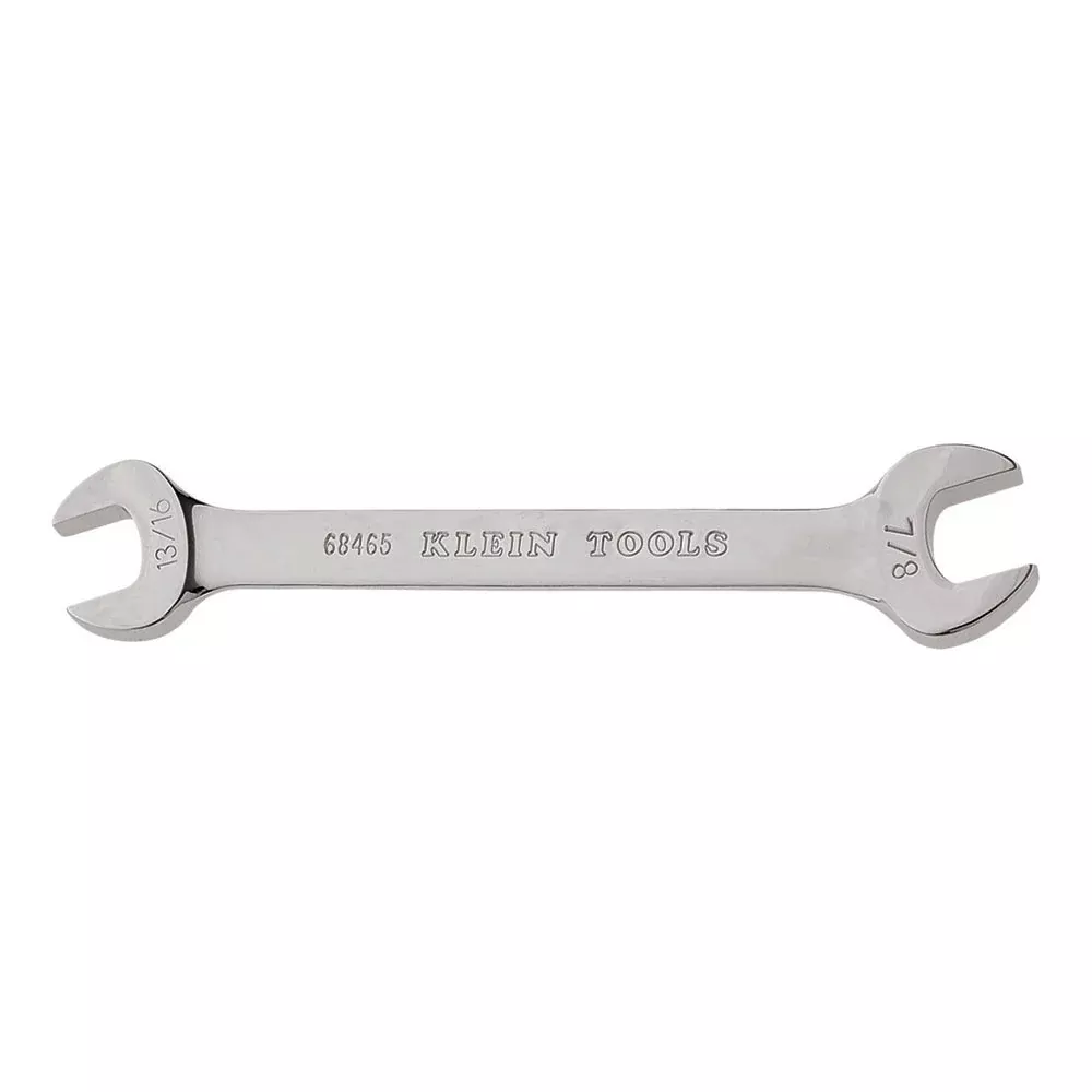 Klein Tools 68465 Open-End Wrench 13/16-Inch and 7/8-Inch Ends