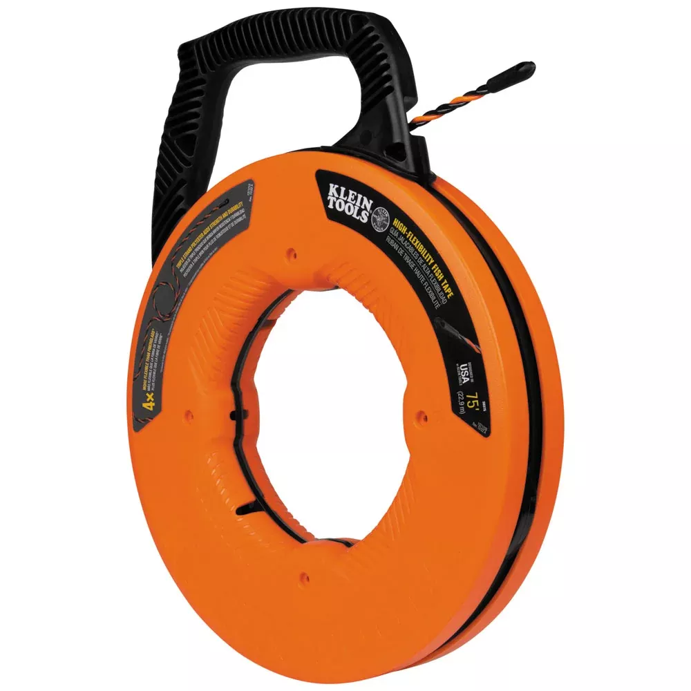 Klein Tools 75' High Flex Polyester Fish Tape