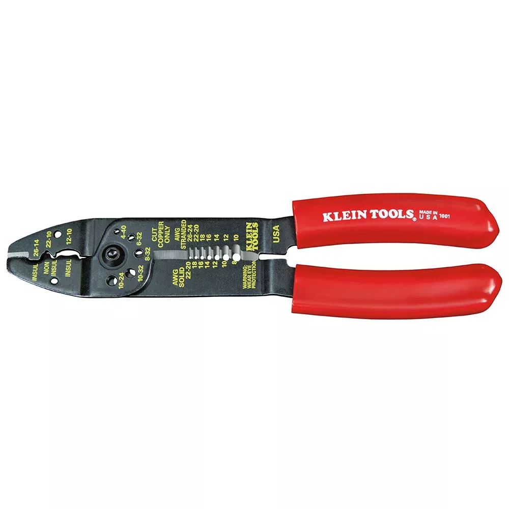 Klein Tools 8-22 AWG Multi Tool, Stripper, Crimper, Wire Cutter