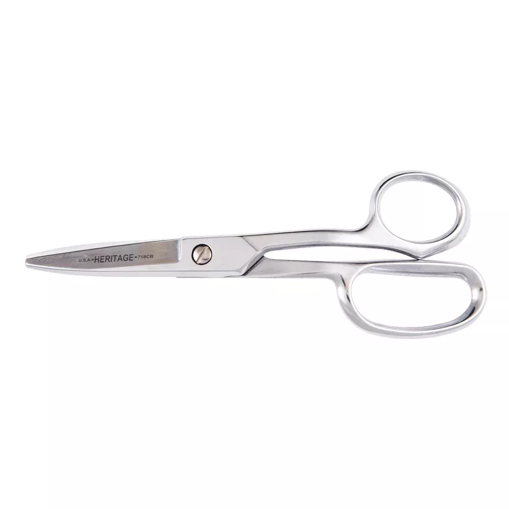 Klein Tools 8-7/8" Blunt Tip Curved Handle Shears