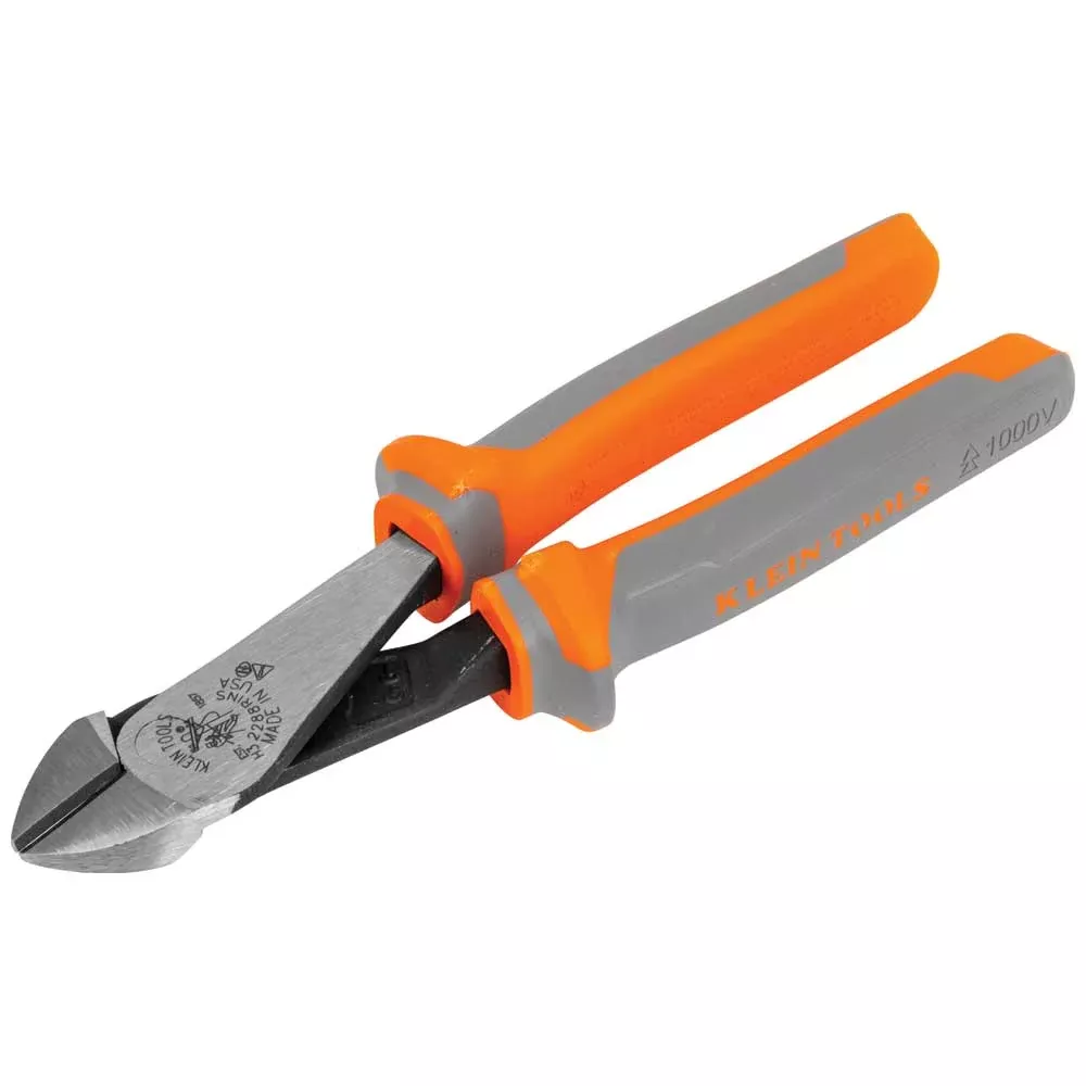 Klein Tools 8" Insulated Diagonal Cutting Pliers