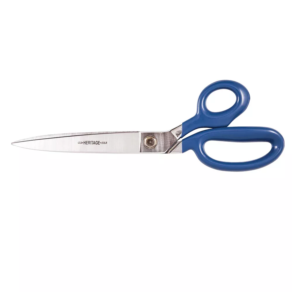 Klein Tools Bent Trimmer w/ Large Ring, Coated Handles, 12"