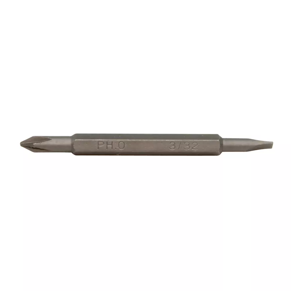 Klein Tools Bits, 4-in-1 Electronics, PH 0, SLTD 3/32-Inch