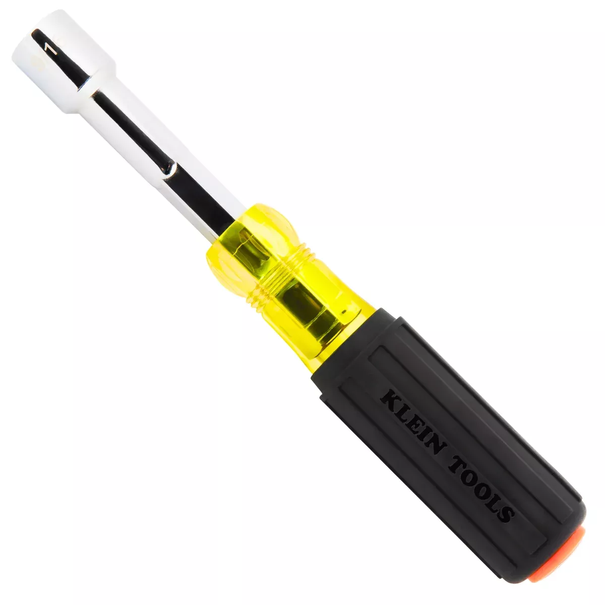 KLEIN TOOLS | Color-Coded Magnetic Hollow-Shaft Heavy-Duty Nut Driver, 9/16-Inch | #654916MAG