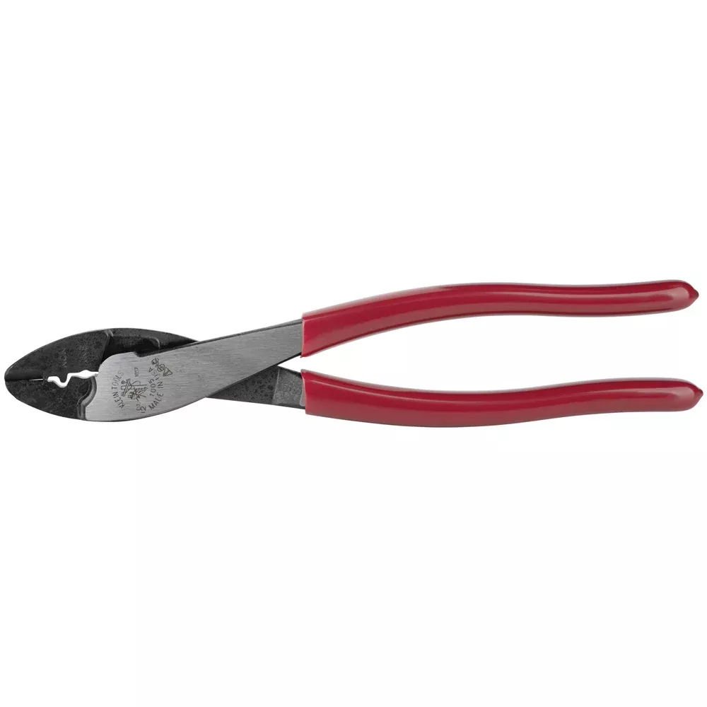 Klein Tools Crimping & Cutting Tool For Connectors