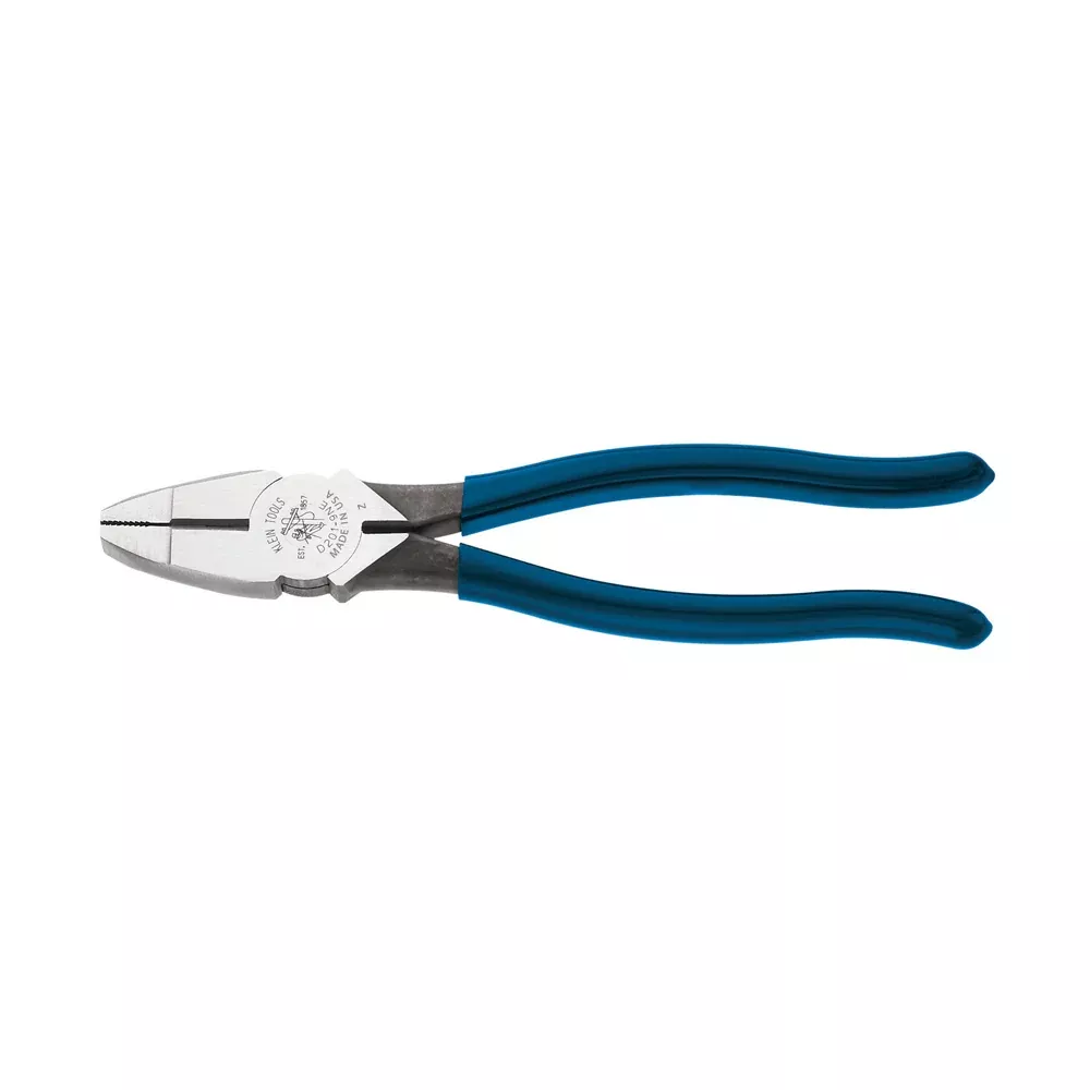 Klein Tools D201-8NE Pliers, Side Cutters with New England Nose, 8"