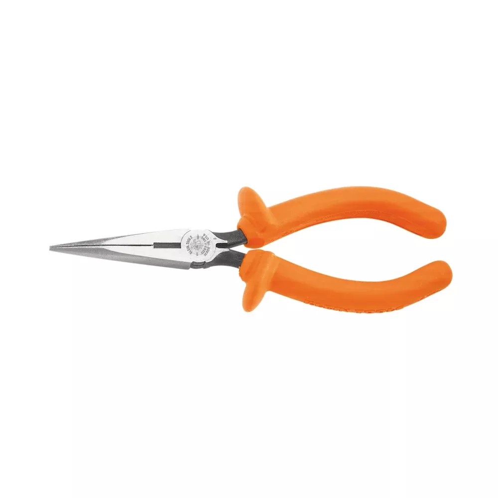 Klein Tools D203-6-INS Long Nose Pliers, Insulated, 6"