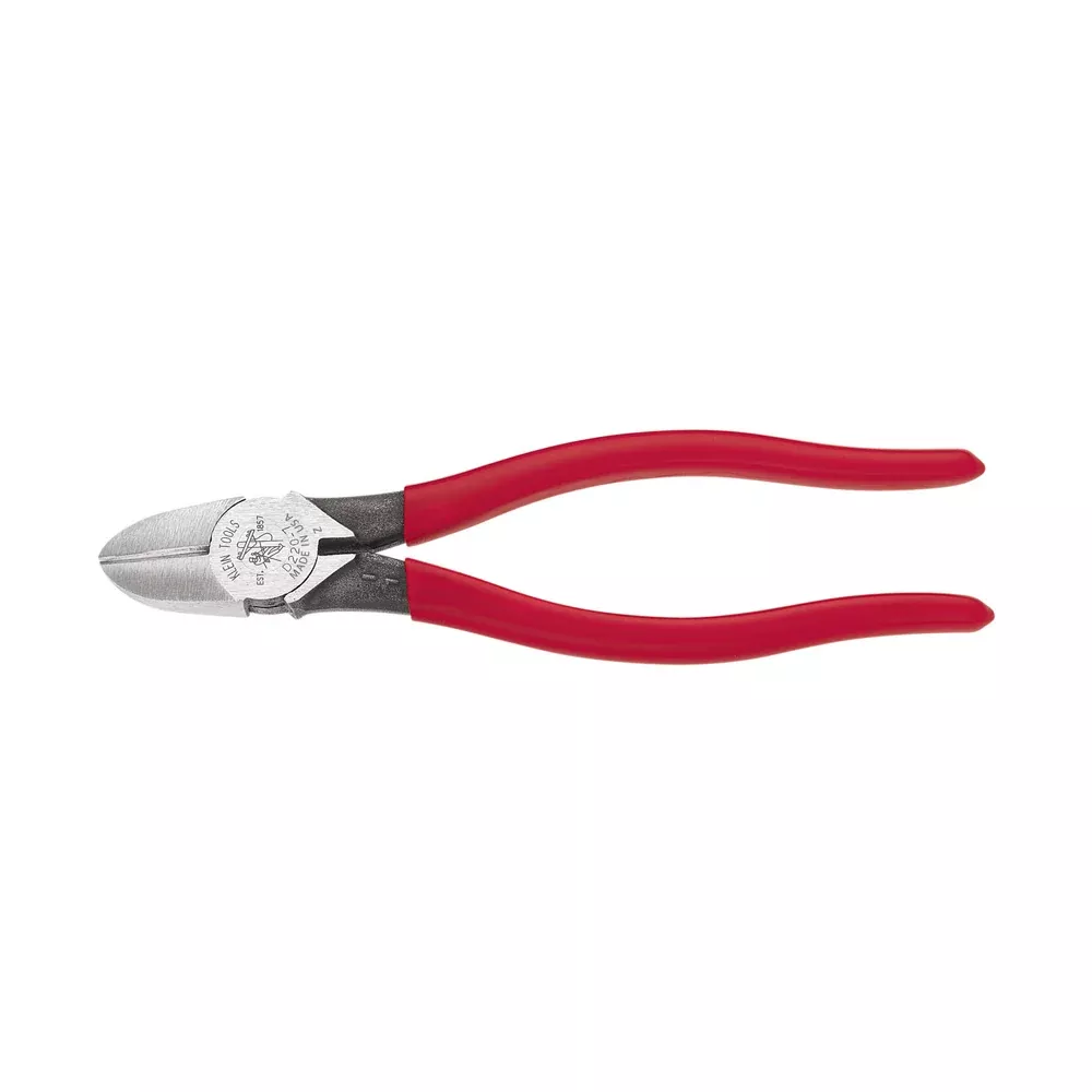 Klein Tools D220-7 Diagonal-Cutting Pliers, Heavy-Duty, Tapered Nose, 7"
