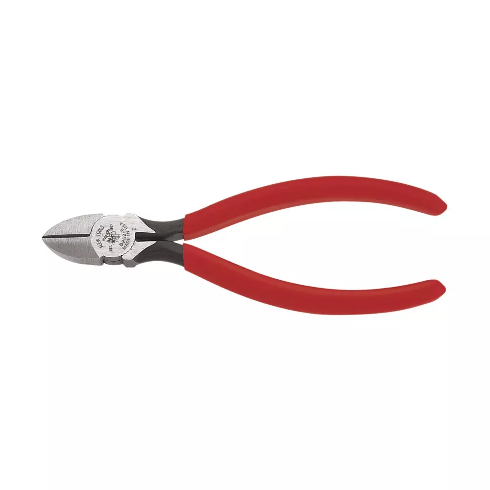 Klein Tools D252-6 Diagonal-Cutting Pliers, Heavy-Duty, All-Purpose, 6"