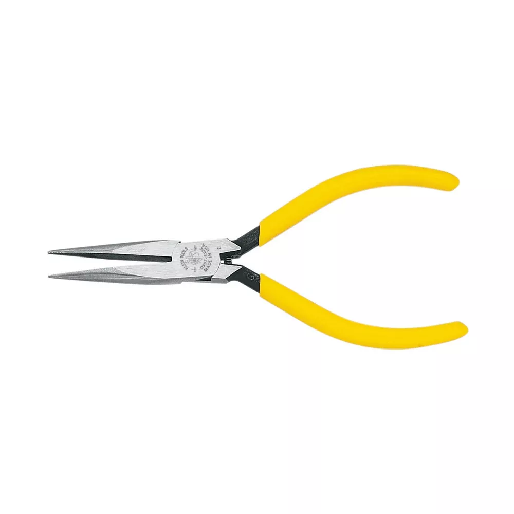 Klein Tools D307-51/2C Long-Nose Pliers, Slim, 1/32" Point Diameter, 5"