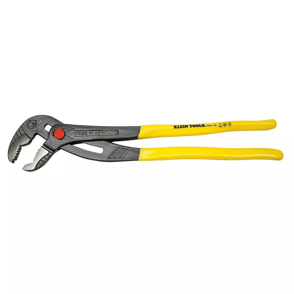 Klein Tools D504-12B Quick-Adjust Klaw Pump Pliers, 12"