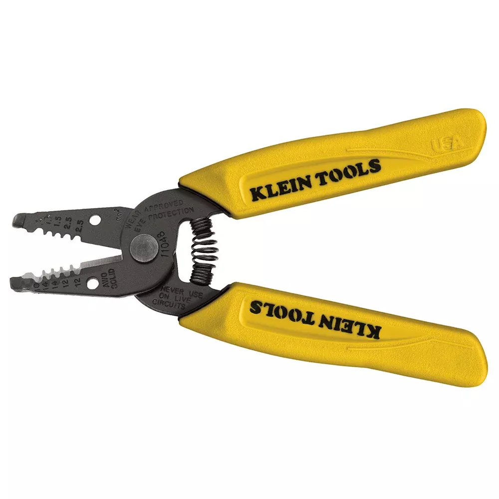 Klein Tools Dual-Wire Stripper/Cutter For Solid Wire