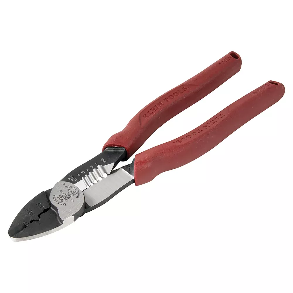 Klein Tools Forged Steel Wire Crimper, Cutter, & Stripper