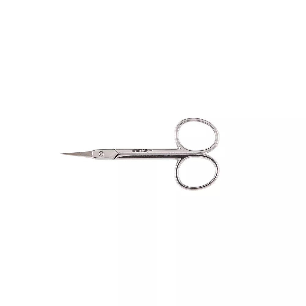 Klein Tools G103C Embroidery Scissor, Fine Point, Curved Blade