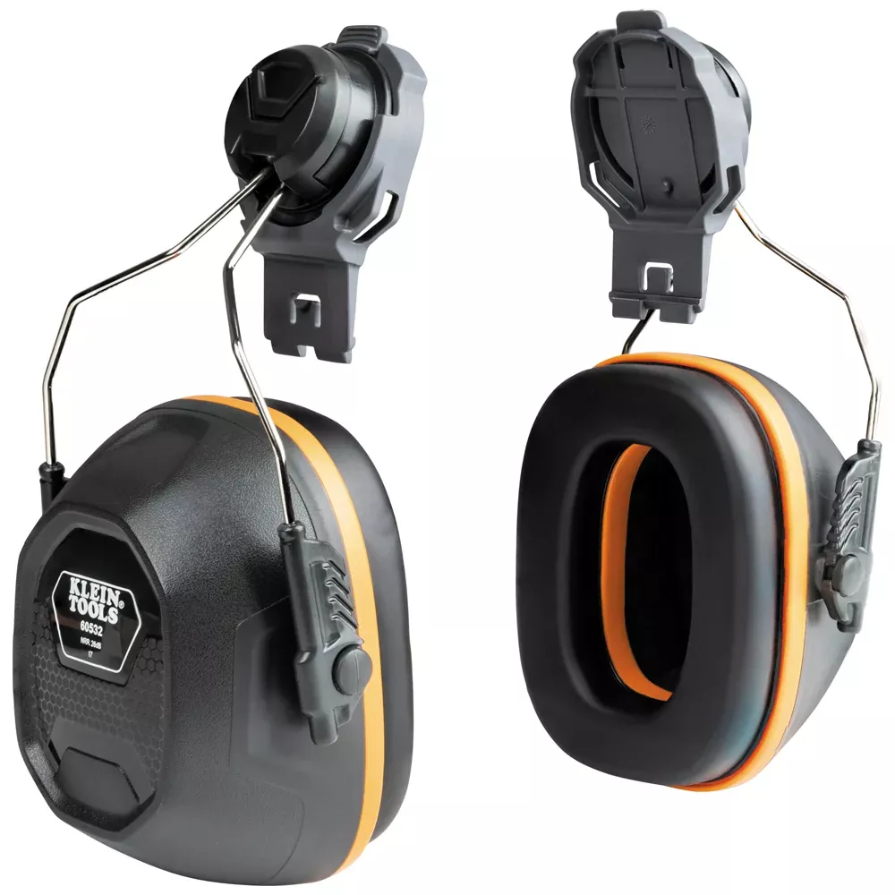Klein Tools Hard Hat Earmuffs For Cap Style Hard Hats & Safety Helmets