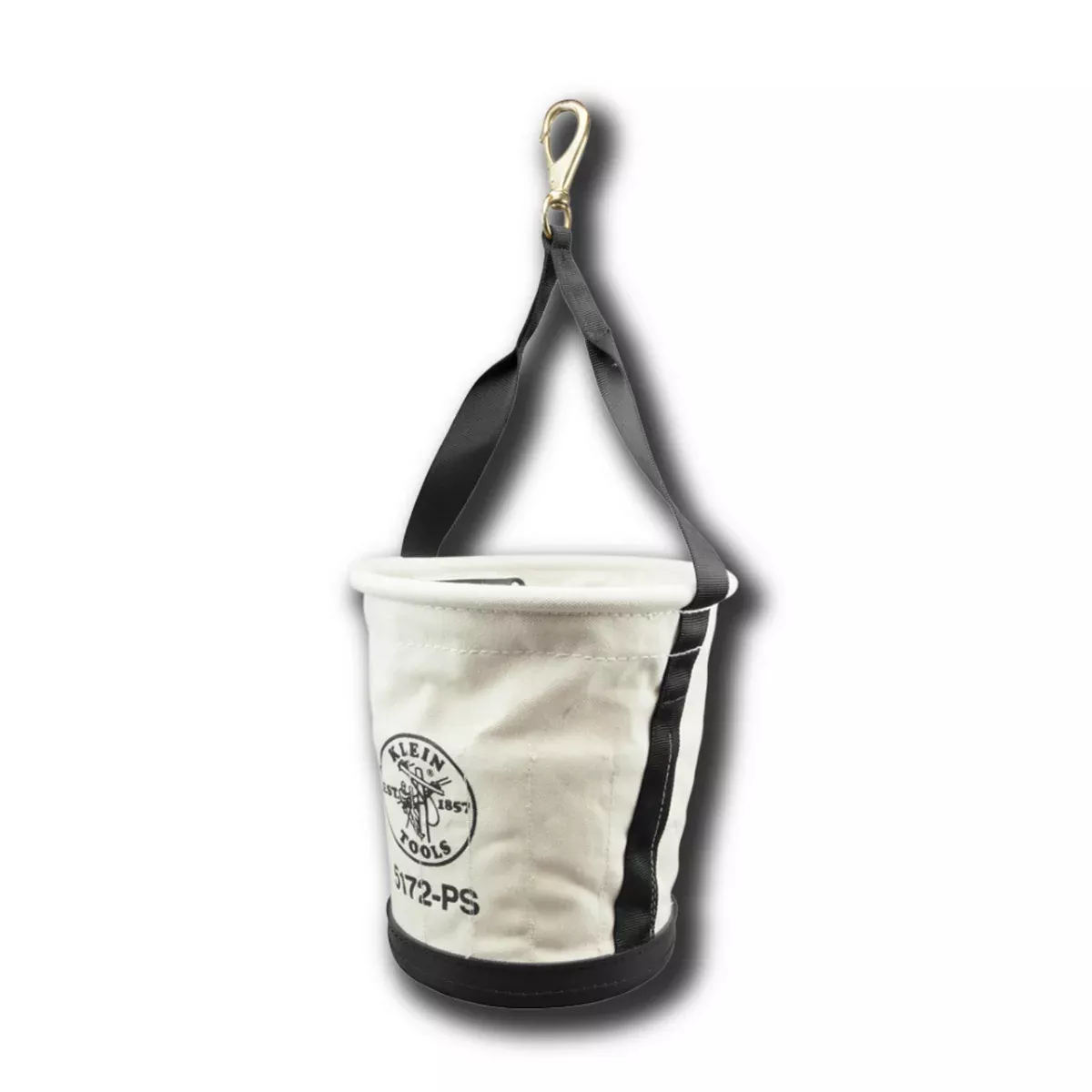 KLEIN TOOLS | Heavy-Duty Tapered Wall Bucket 15 Pocket | #5172PS