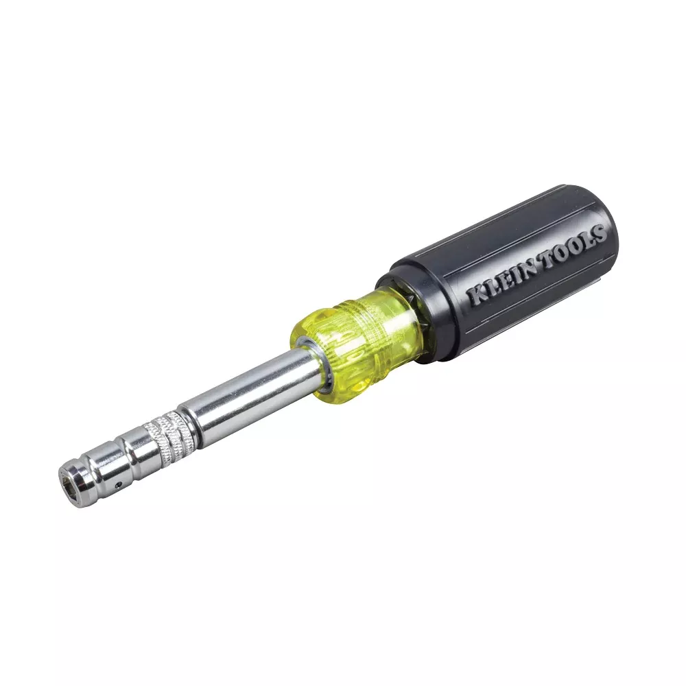 Klein Tools HVAC Slide Drive Multi-Bit Screwdriver / Nut Driver, 8-IN-1