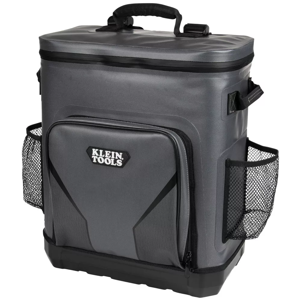 Klein Tools Insulated Backpack Cooler, 30 Can Capacity