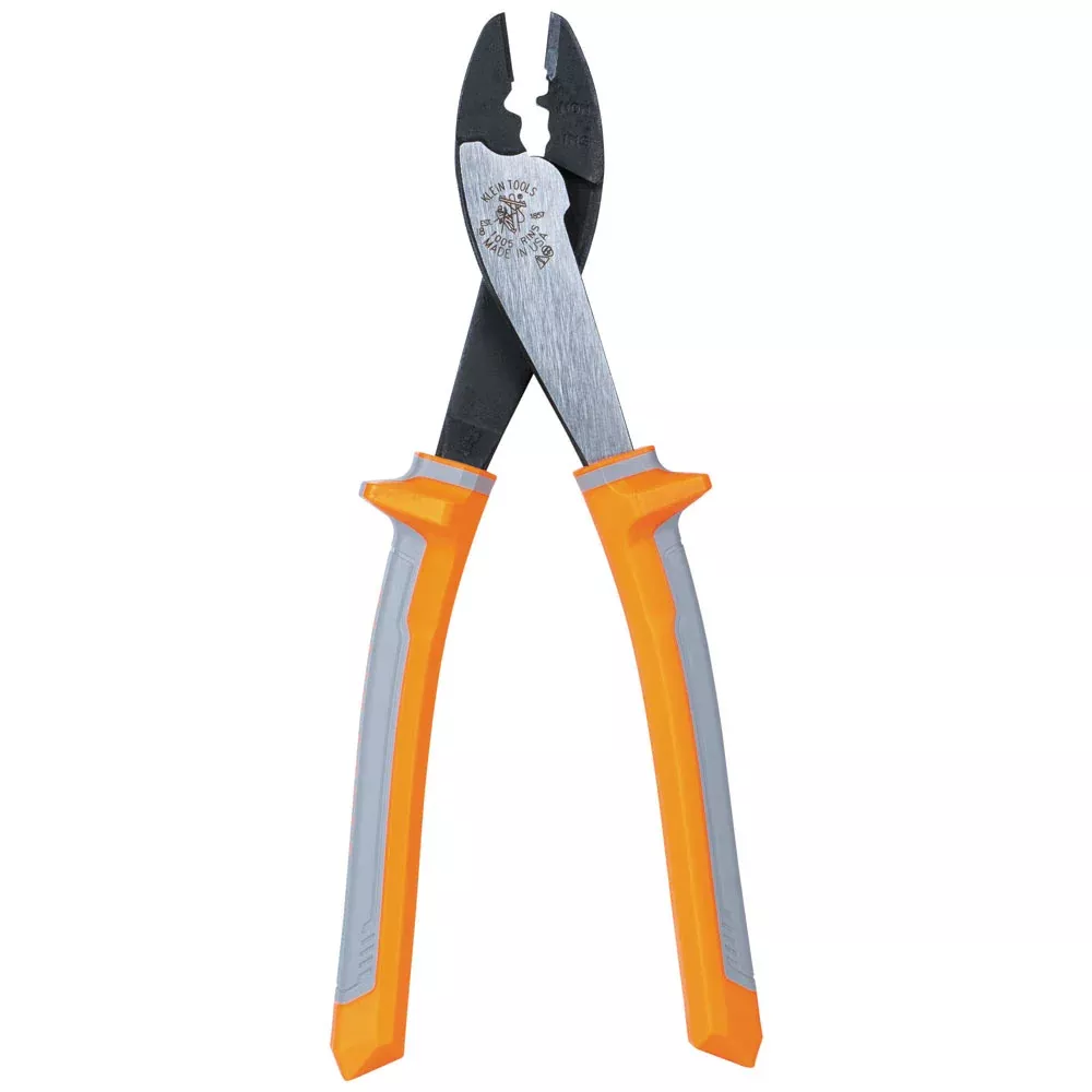 Klein Tools Insulated Crimping & Cutting Tool For Connectors