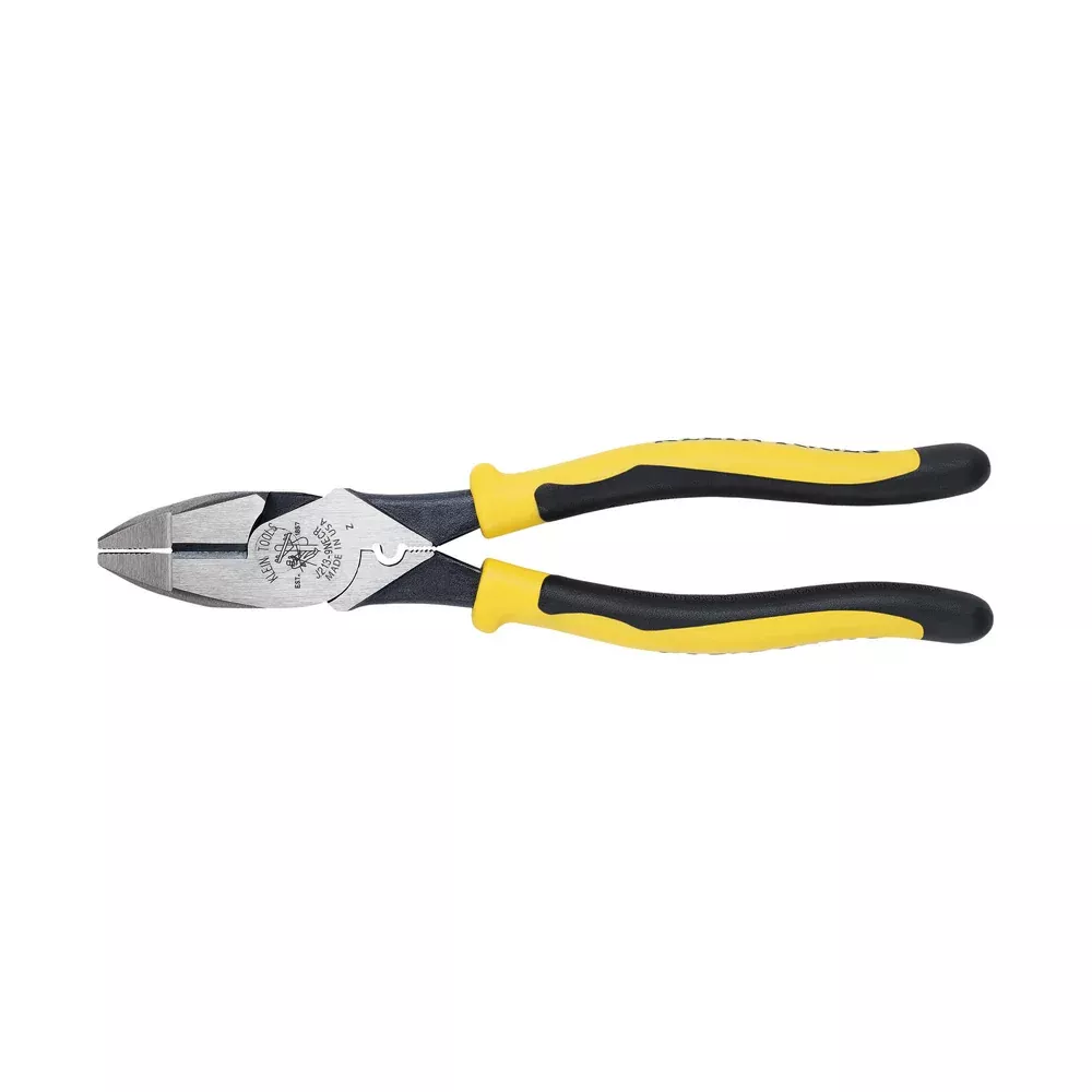Klein Tools J213-9NECR Journeyman™ Pliers Connector Crimp Side Cut 9-Inch