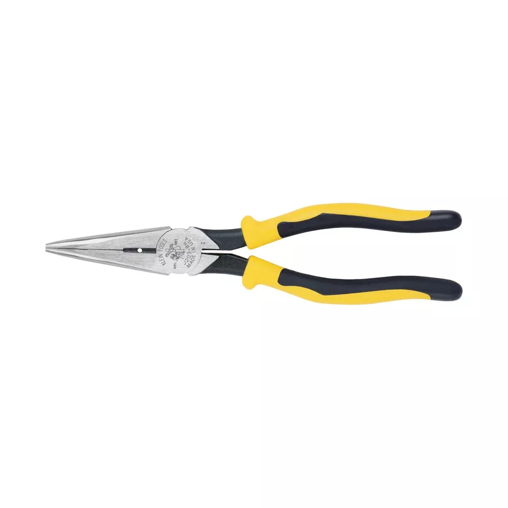 Klein Tools JOURNEYMAN™ 8" Long Nose Side Cutting & Stripping Pliers