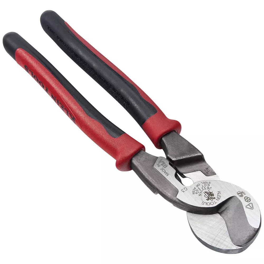 Klein Tools JOURNEYMAN™ High Leverage Cable Cutter w/ Stripping