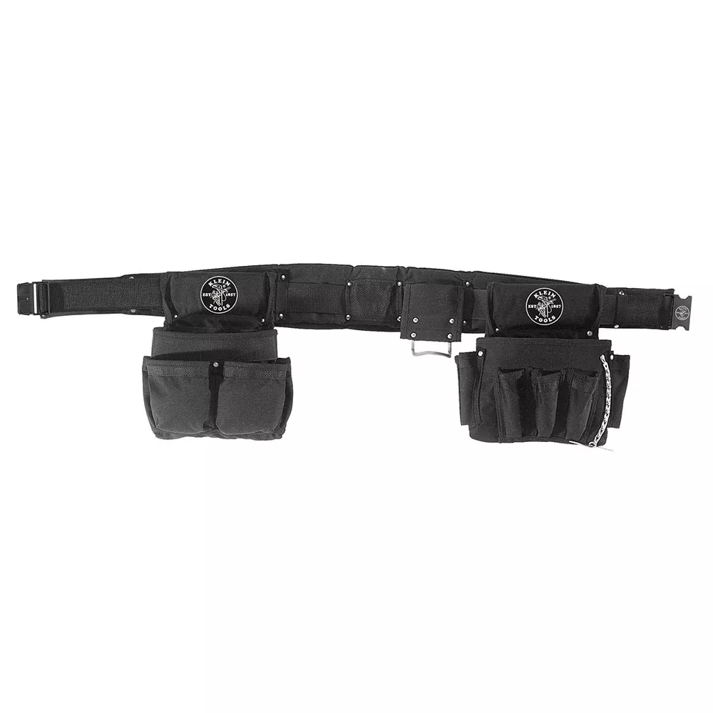 Klein Tools POWERLINE™ 4 PC. 27-Pocket Electrician's Padded Tool Belt/Pouch Combo