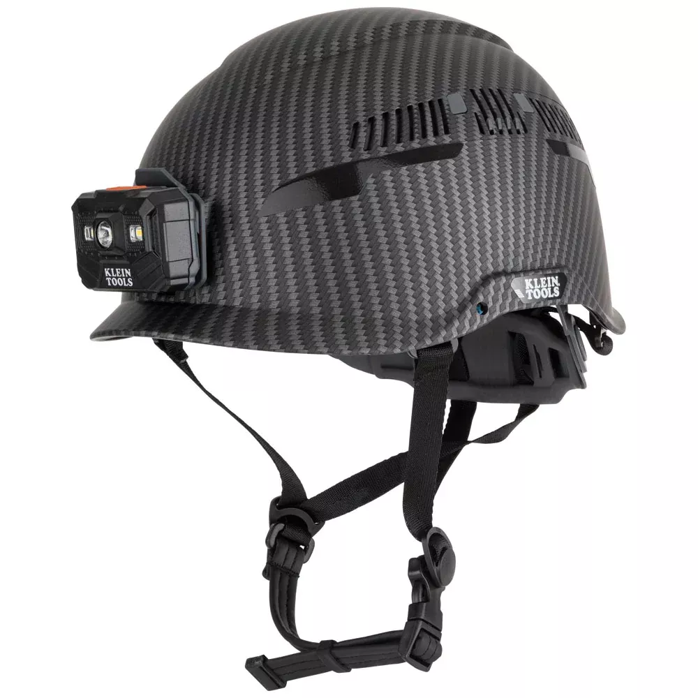 Klein Tools Premium KARBN™ Pattern Safety Helmet w/ Headlamp