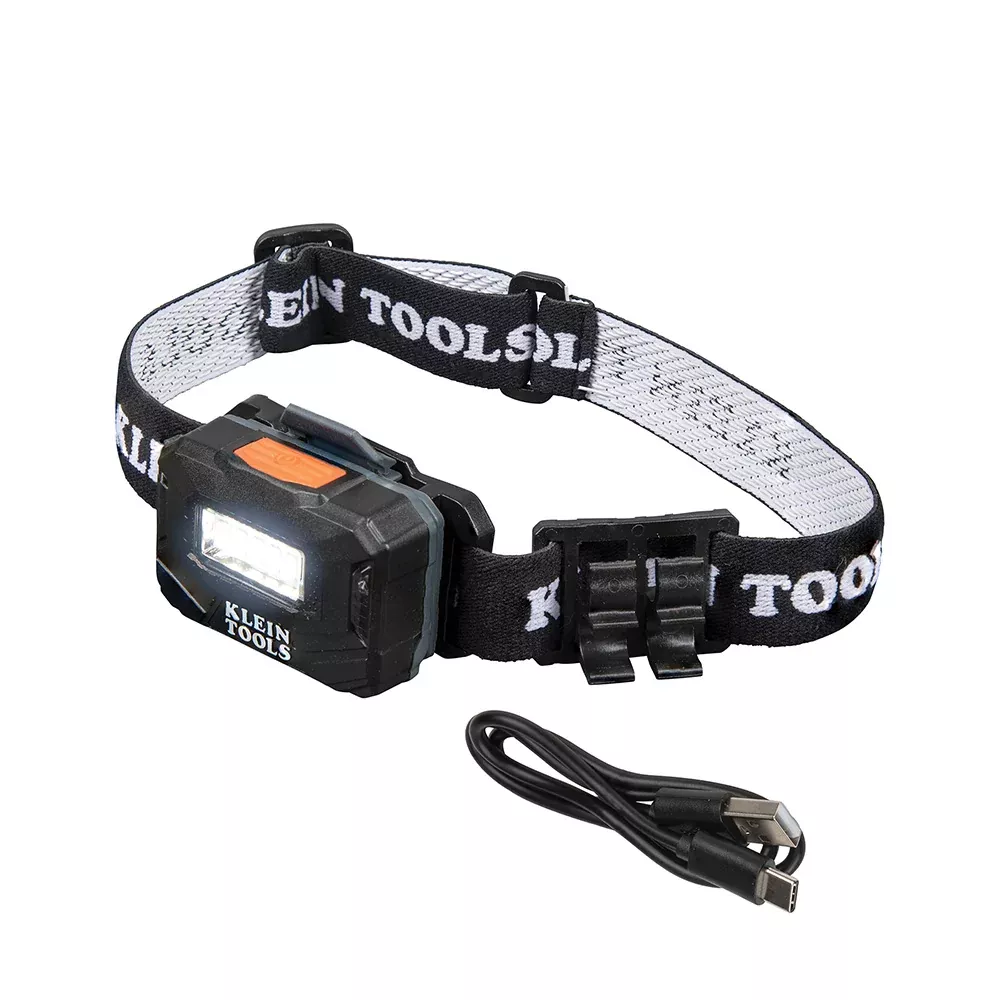 Klein Tools Rechargeable Light Array LED Headlamp w/ Adjustable Strap