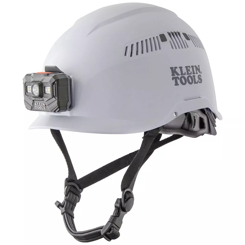 Klein Tools Safety Helmet w/ Headlamp
