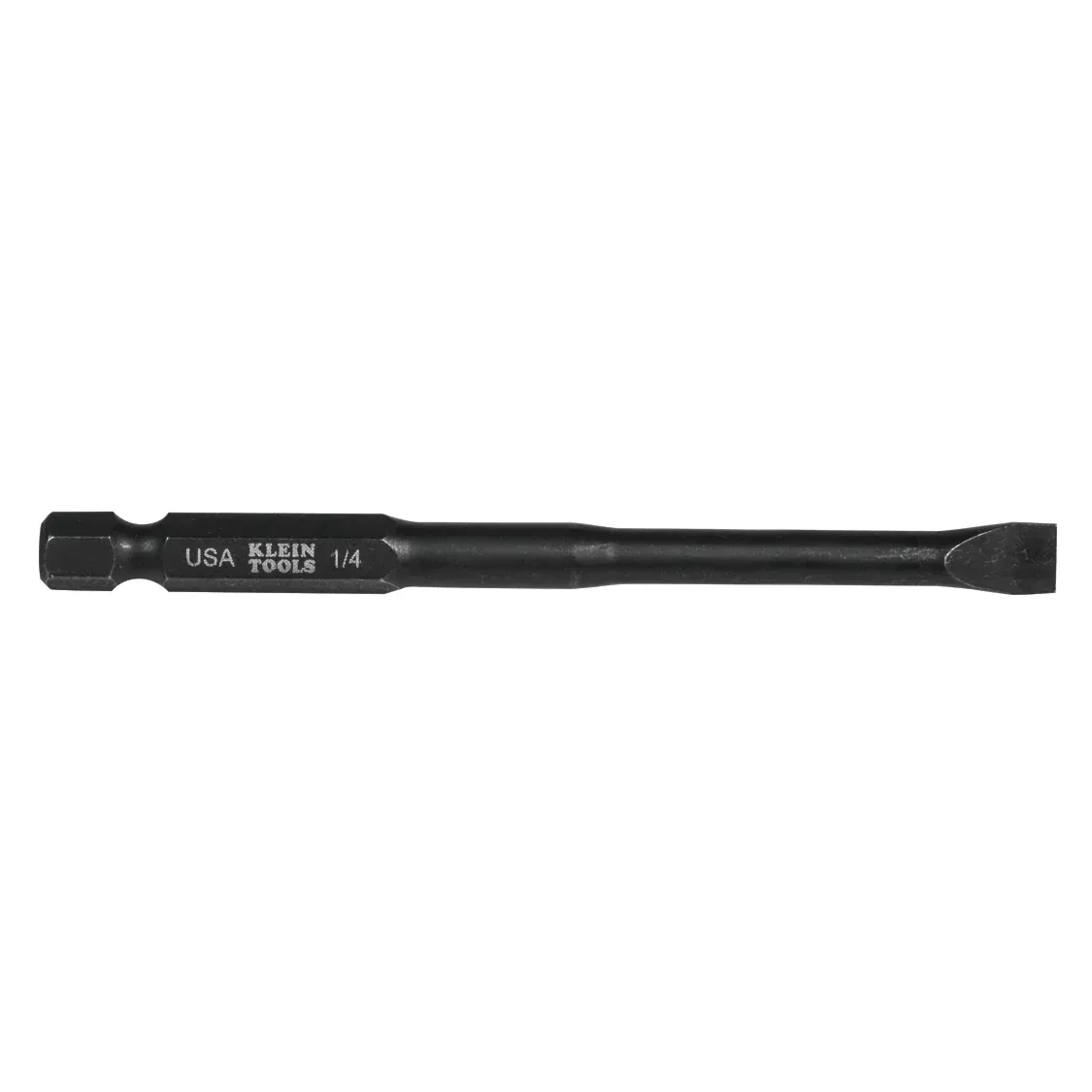 Klein Tools SL14355 Slotted Power Drivers, 3 1/2" x 1/4"