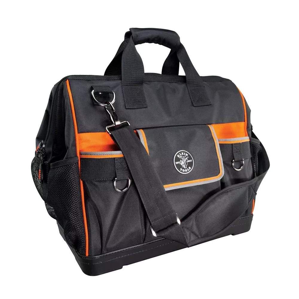 Klein Tools TRADESMAN PRO™ 16" Wide-Open Tool Bag w/ 42 Pockets