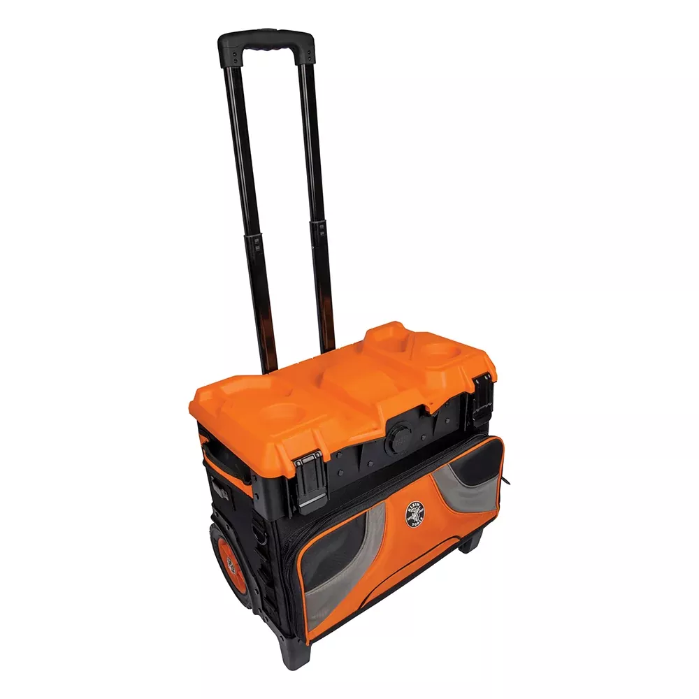 Klein Tools TRADESMAN PRO™ 22" Tool Master Rolling Tool Bag w/ 19 Pockets