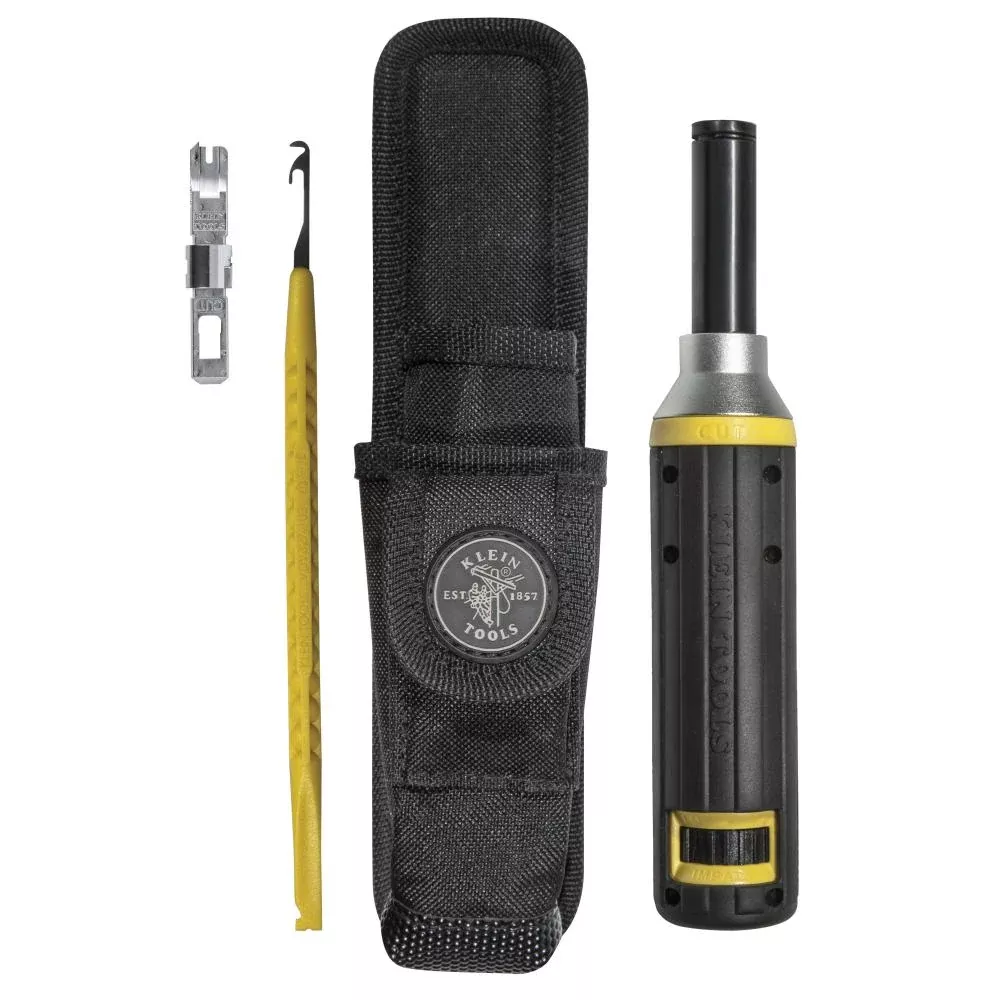 Klein Tools VDV427-822 Impact Punchdown Tool Kit, Cushion-Grip, 4 Pc.